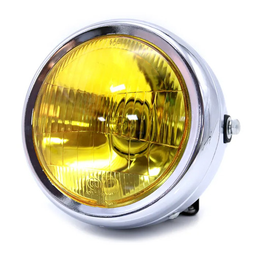 Faro pollici cromato lente - faro,