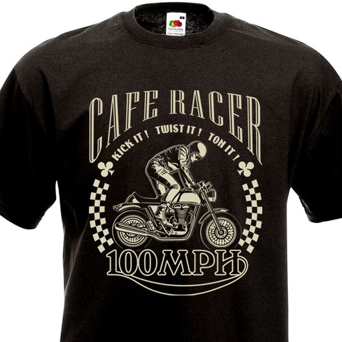 Cafe racer shirt homme - racer, t-shirt