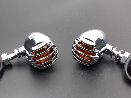 Moto chrome grill bullet - grill,