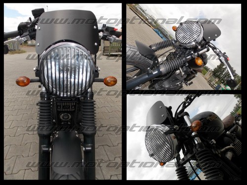 Griglia faro moto vertical - faro,
