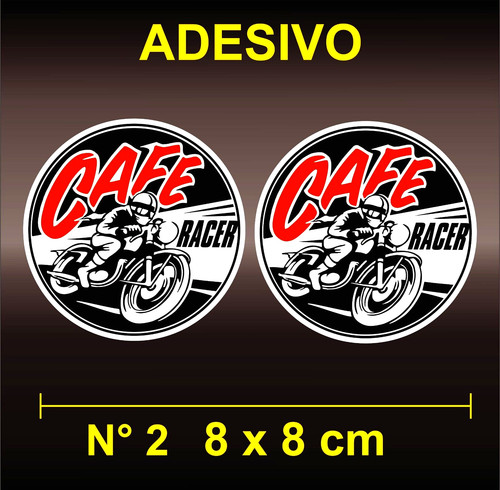 Adesivi sticker cafe racer - sticker, |