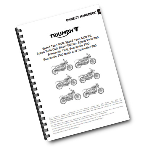 Manuale utente triumph owner - utente,