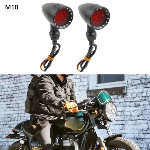 10mm red led turn signal - 2x,
